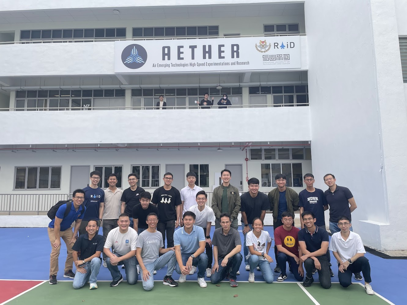 ASSET Team Visits AETHER