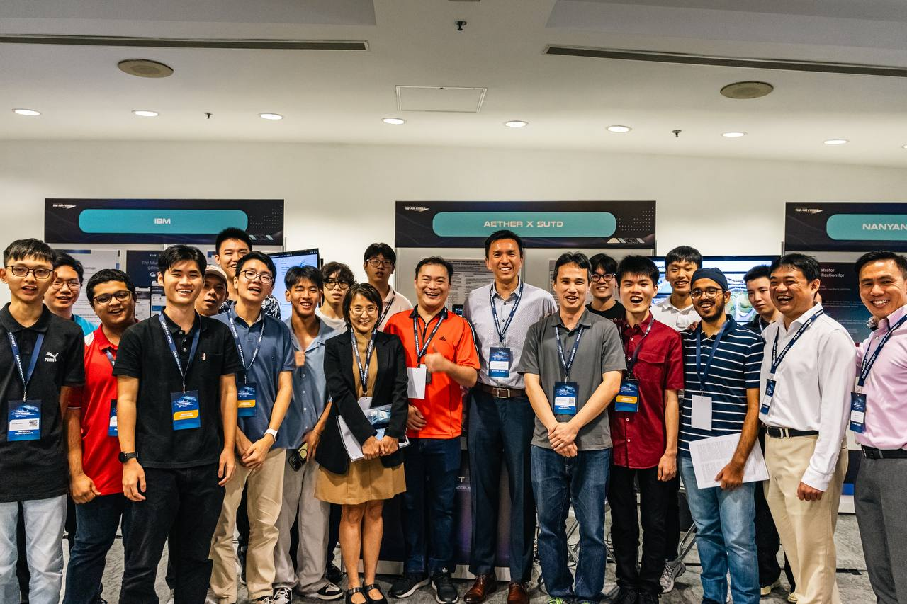 AETHER Booth at RSAF InnoFest 2025