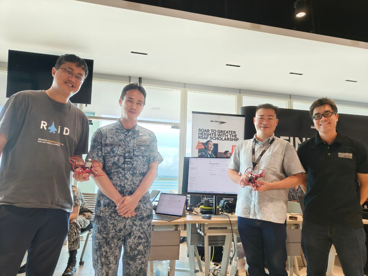 AETHER and SUTD at SAF Young Leaders Award Ceremony 2025